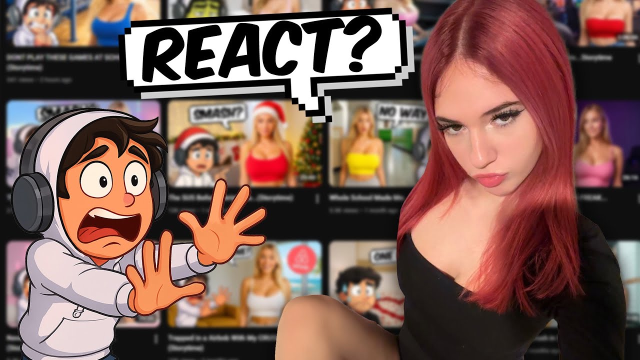 E-Girl Streamer Reacts To My FREAKIEST Videos...(GONE WRONG)