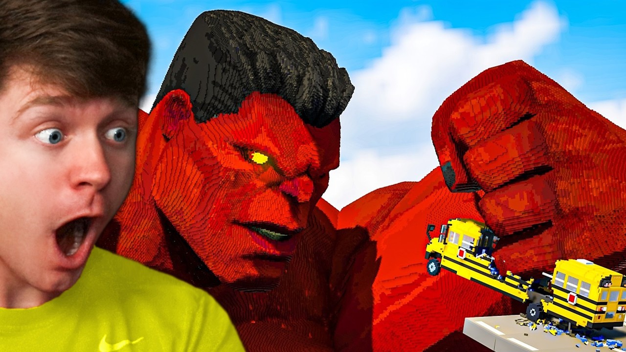 Reacting to CARS vs RED HULK! (Teardown)