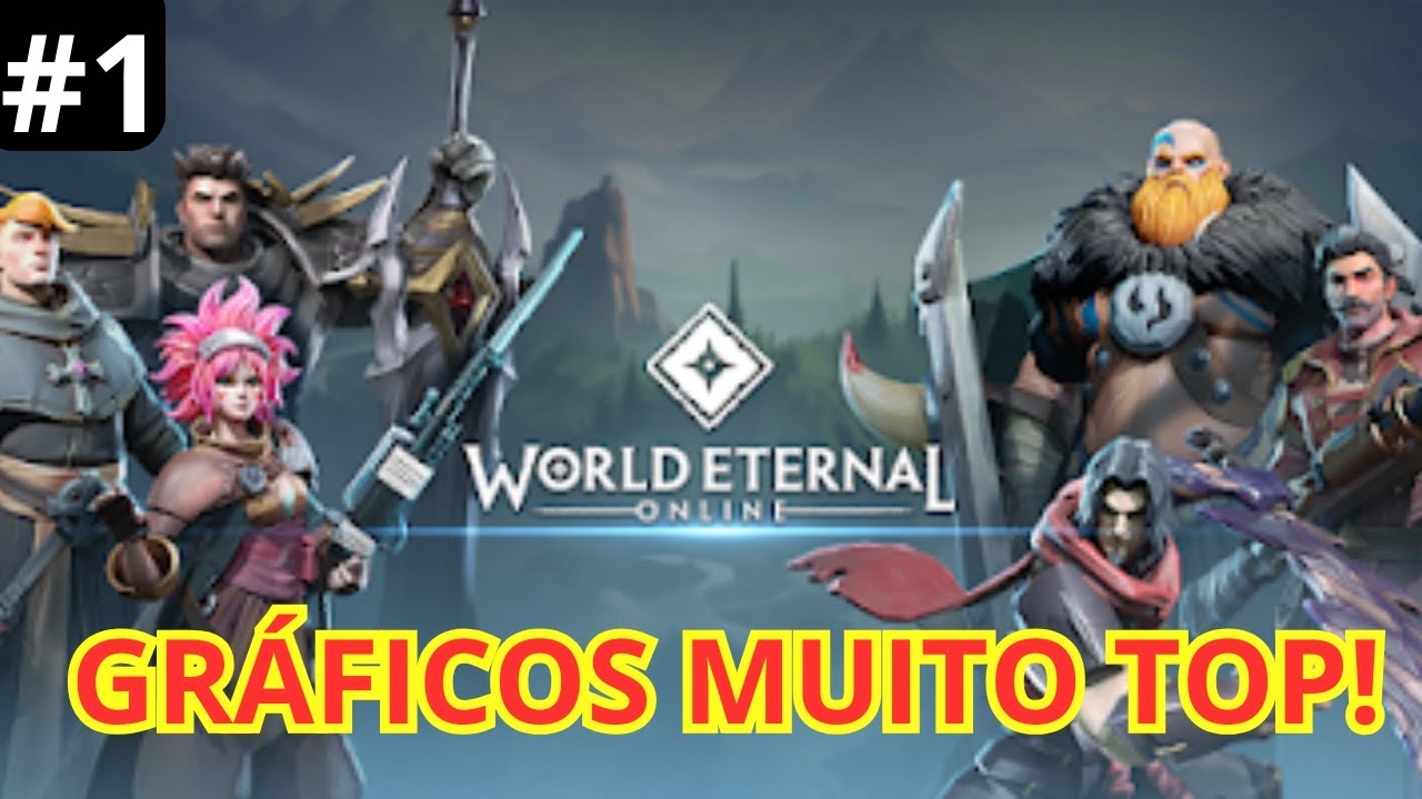 WORLD ETERNAL - PVP - PVE - BATTLE ROYAL - TUDO QUE VOCÊ GOSTA - GAMEPLAY PT BR 