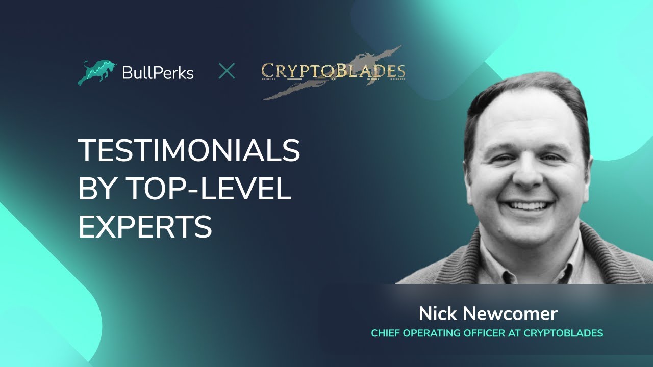 #BullPerks Testimonials #4 | COO at CryptoBlades