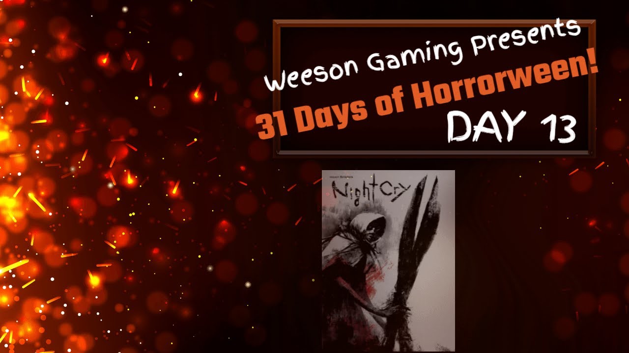 31 Days of Horrorween! NightCry