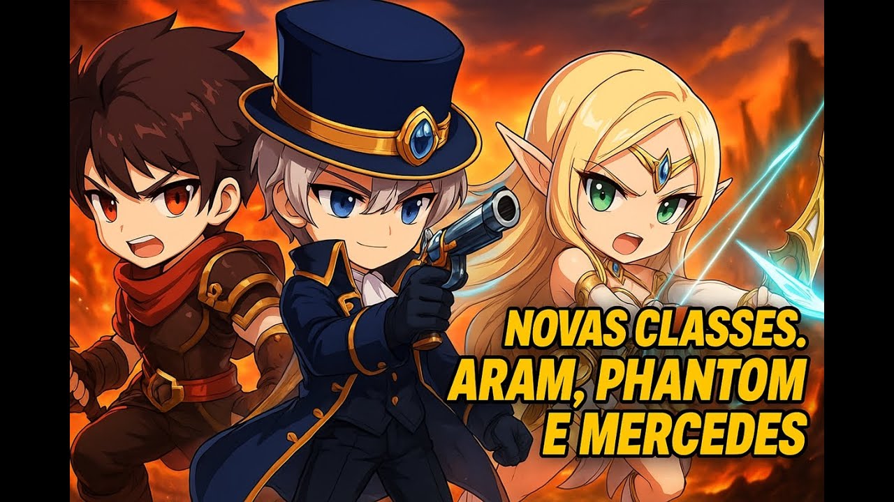 MAPLESTORY N- NOVAS CLASSES