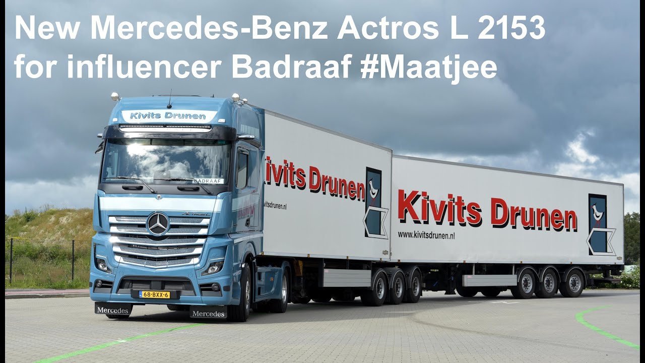 BIGtruck Actros L 2153 GigaSpace voor Badraaf