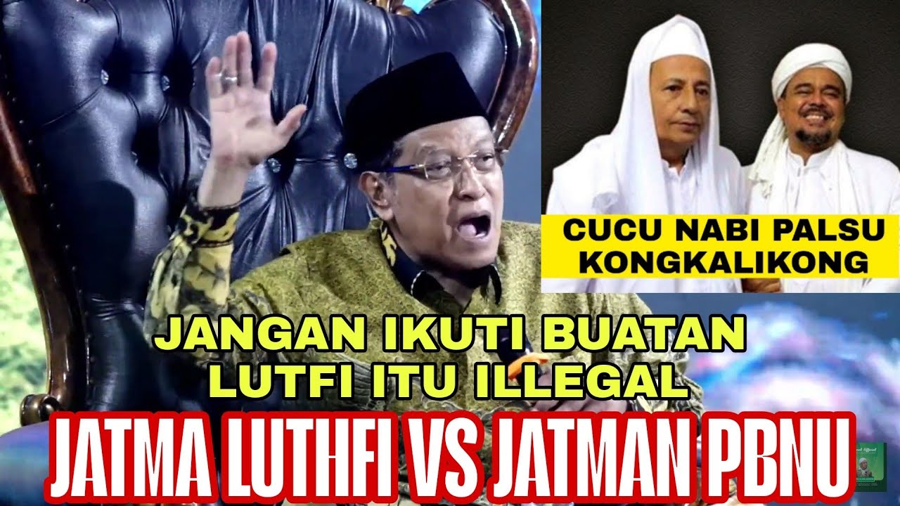 🔴Live KH. Said Aqil Siradj Komentari Kudeta JATMA Habib Luthfi Terhadap JATMAN