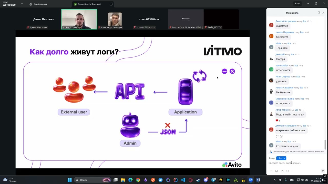 лекция итмо «Когда просто логов уже недостаточно: эволюция к observability в крупных проектах»