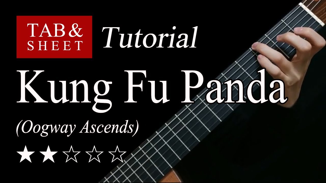 Oogway Ascends (Kung Fu Panda) - Guitar Lesson + TAB