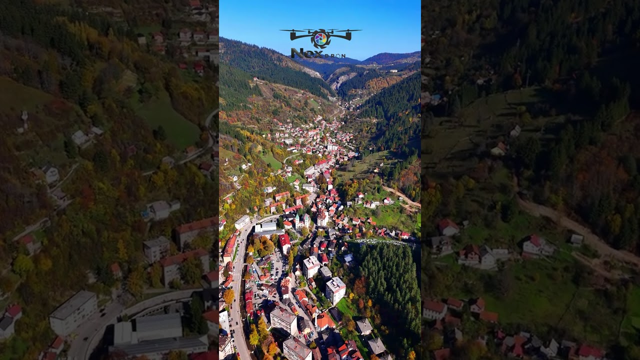 Vare&scaron; snimak dronom