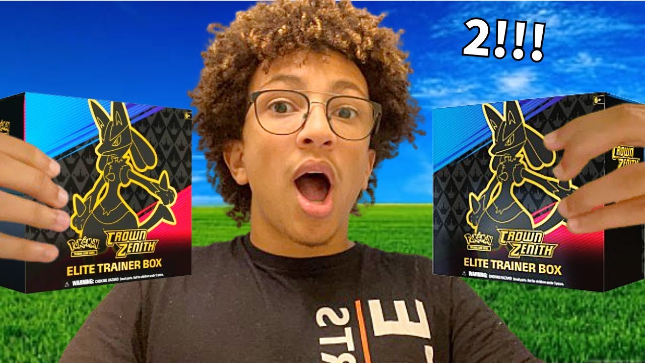 INSANE Sword&Shield Elite Trainer Box Pulls! From Crown Zenith