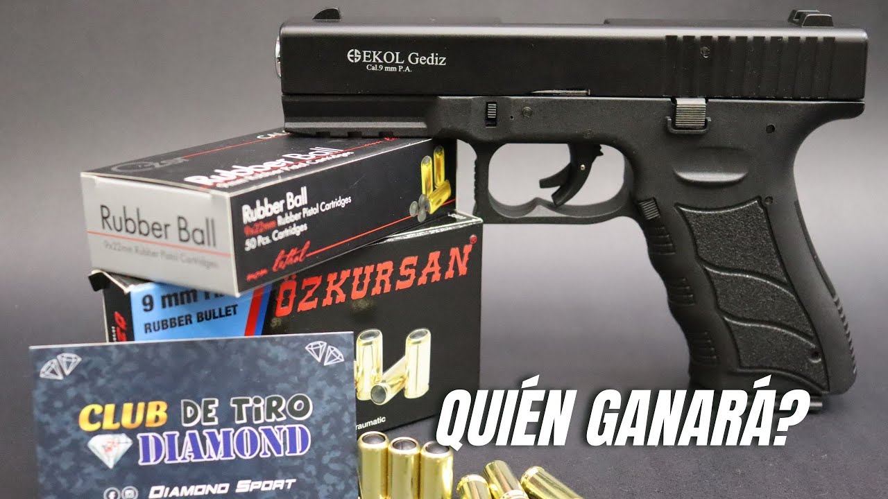 Glock 17 💥 Ekol Gediz Pistola Traumática