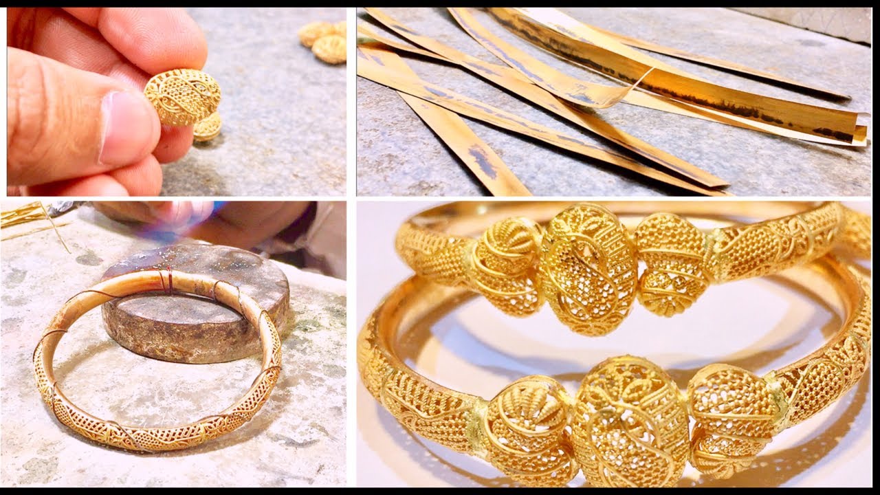 Live Making Tanishq Gold Bangles Gold Prices Today 86000