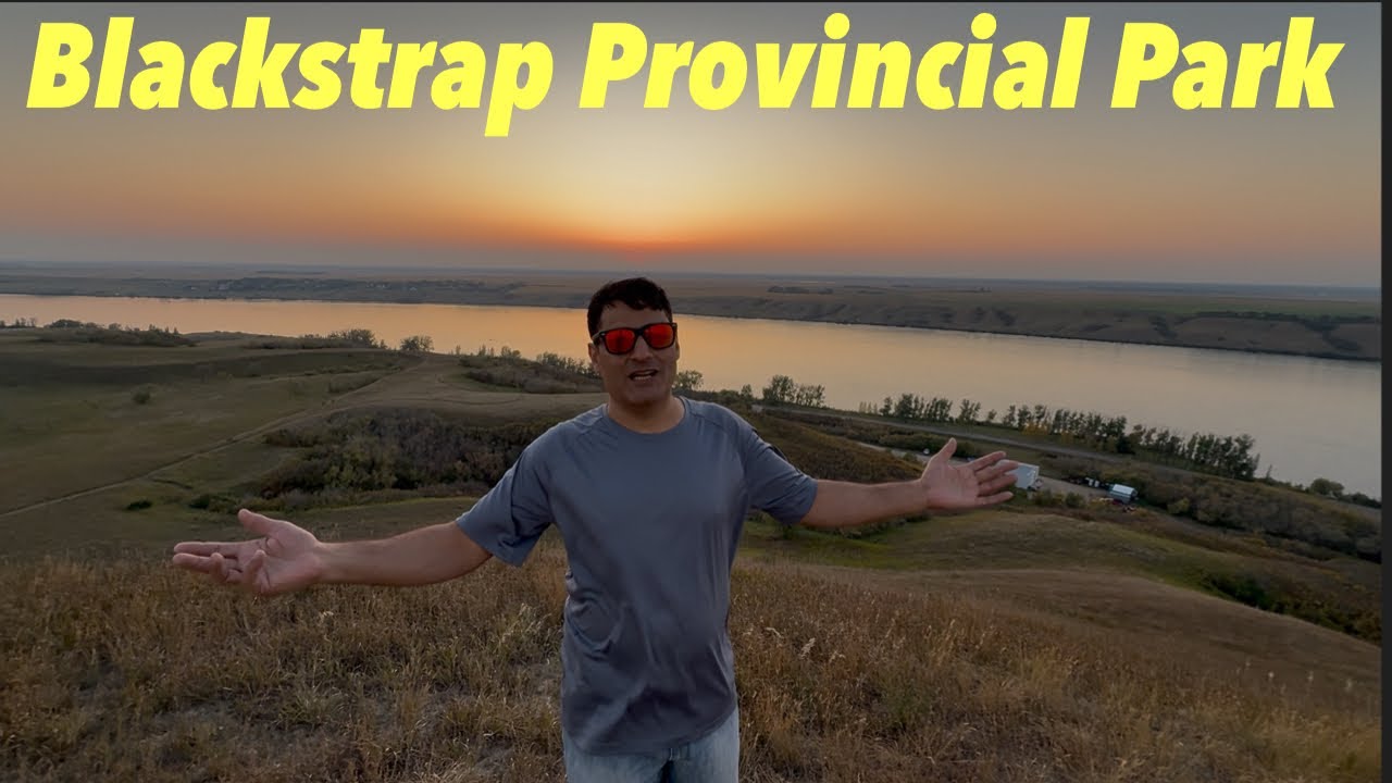Blackstrap Provincial Park, swimming, Hill,  Hiking, kababish, fun day in Saskatchewan Canada