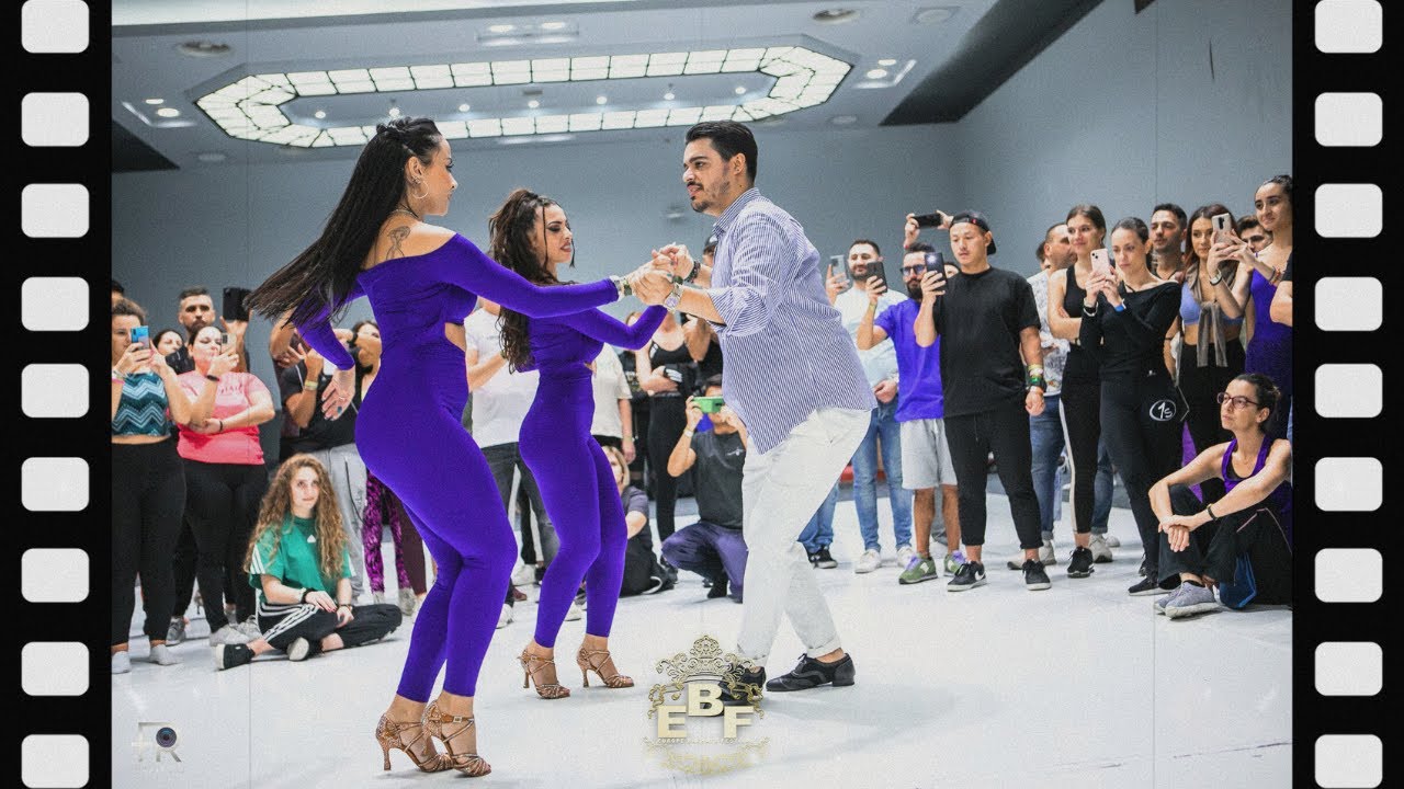 Bachatrio Maurizio Bollo, Kenza & Serena | 100 X Hora - Kewin Cosmos | Europe Bachata Festival 2023