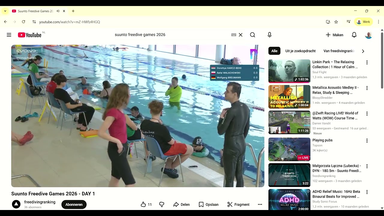 Suunto Freedive Games 2026   DAY 1   YouTube   Google Chrome 2026 02 14 14 03 50