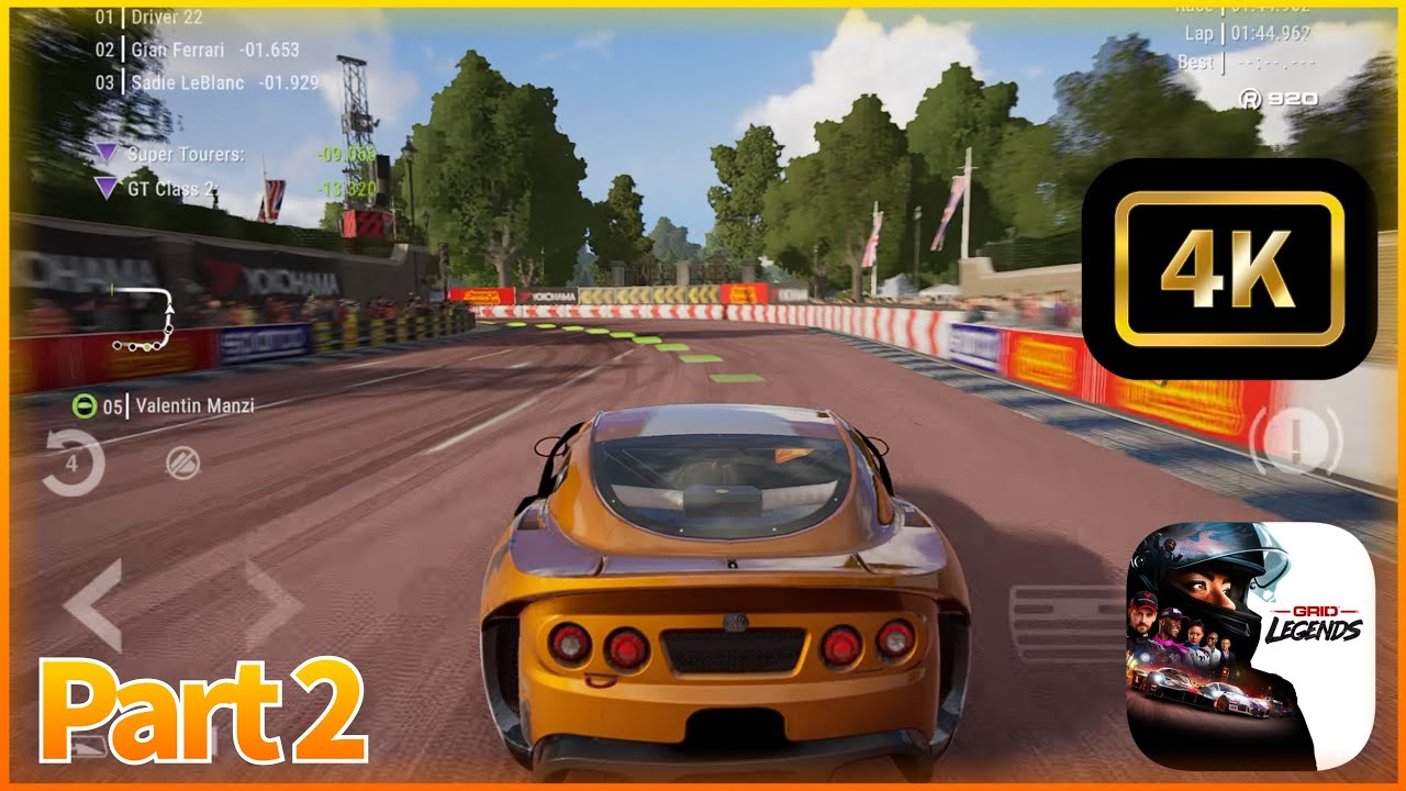 GRID Legends: Deluxe Edition Mobile Gameplay Ultra Graphics 4K Part 2 - RianeTube4K