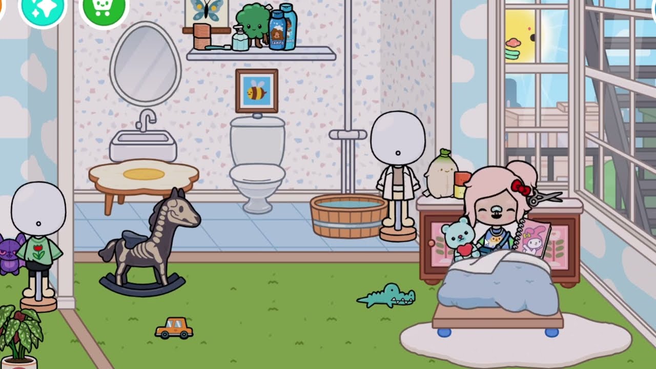 every dorm is a different aesthetic | PART 2: Dreamcore | Toca life