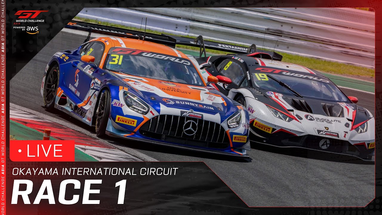🇬🇧 LIVE | Race 1 | Okayama | GT World Challenge Asia 2025
