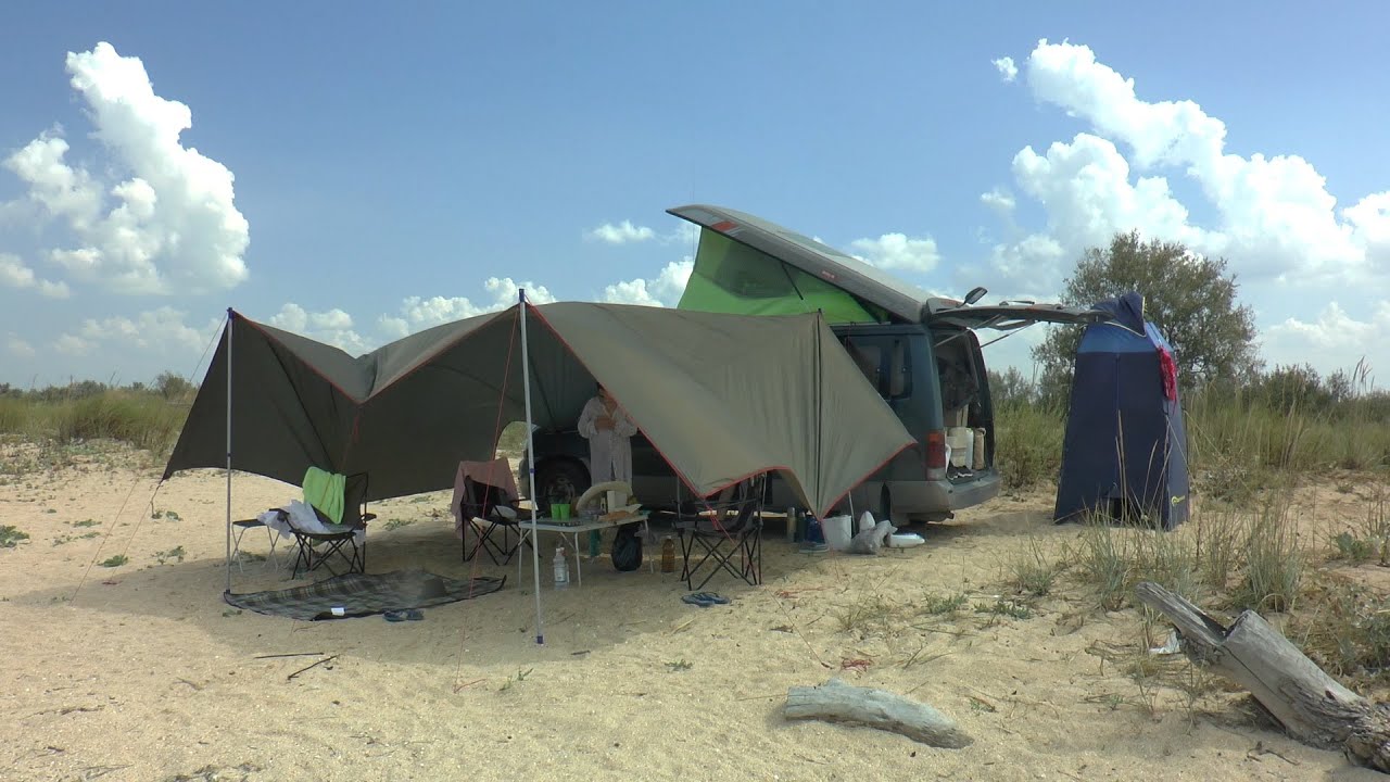 Отдых 2022 - ч.1. Путь к  Азовскому морю. Станица Голубицкая.