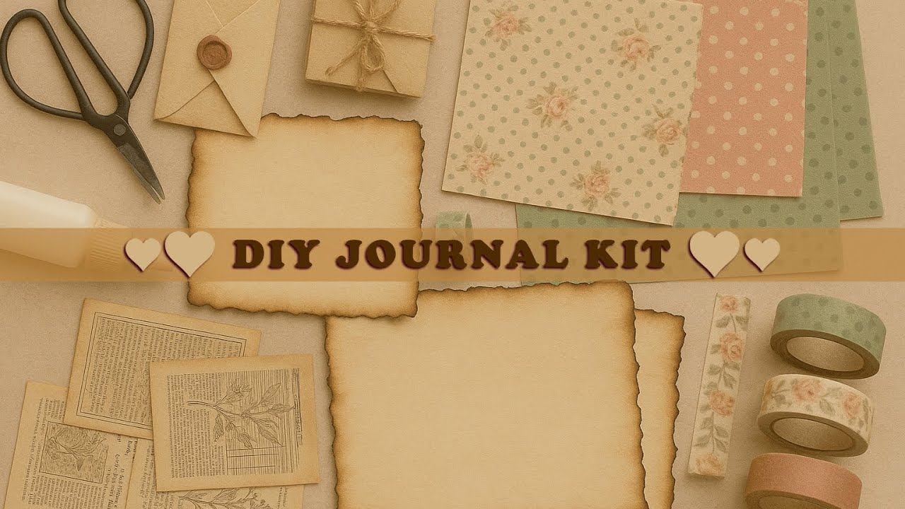 Part -2 DIY Journal Kit | How to make Journal kit at home | Ashna's Atelier
