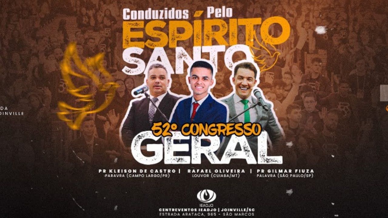 52&deg; Congresso Geral UMADJO | 14-06-2024 | Assembleia de Deus em Joinville
