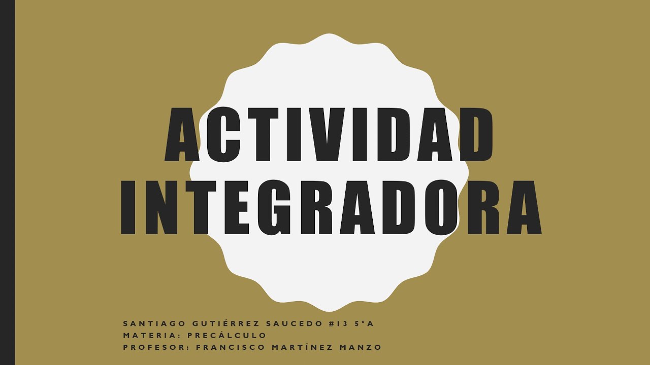Bosquejo de Funciones Racionales (Actividad Integradora de Segundo Periodo)