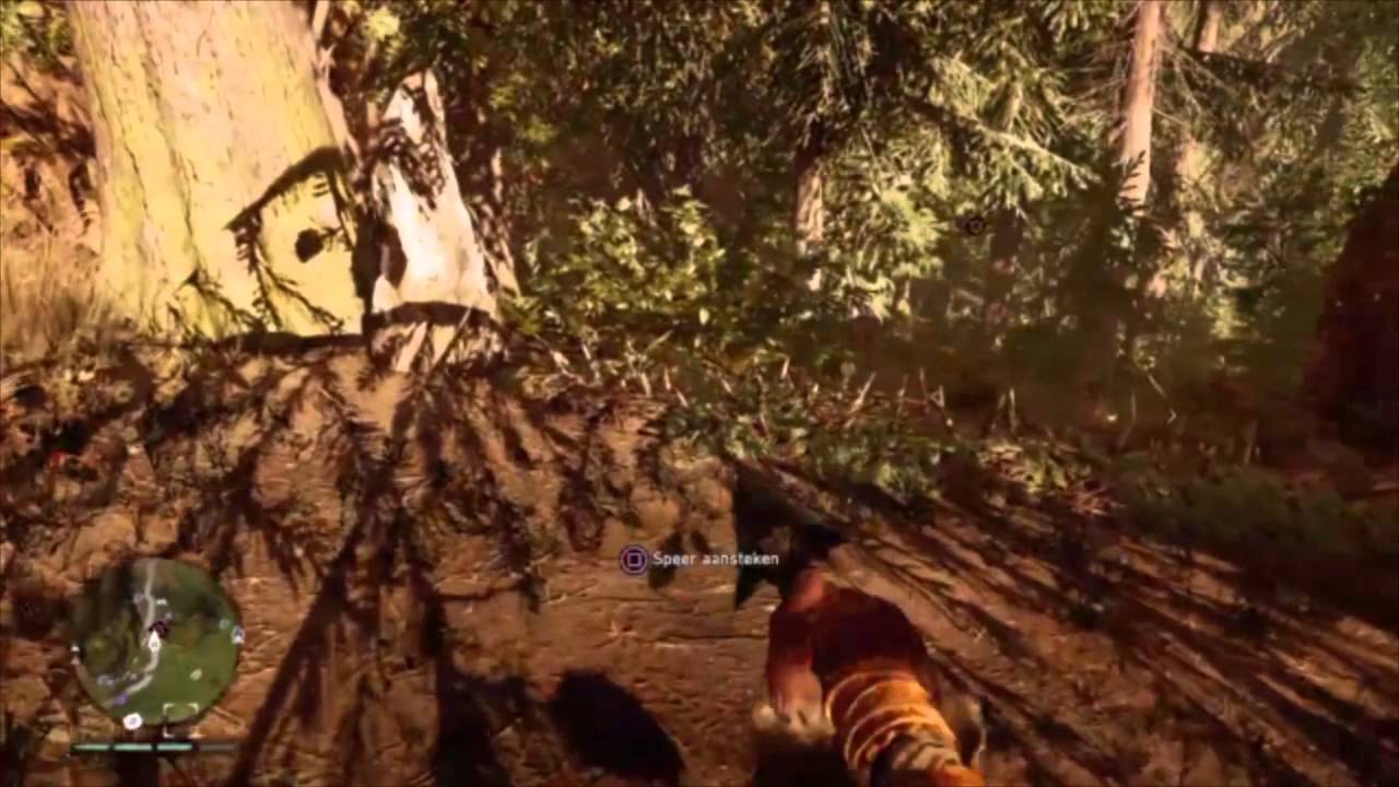 Far Cry Primal - Killing a Animal with a trap
