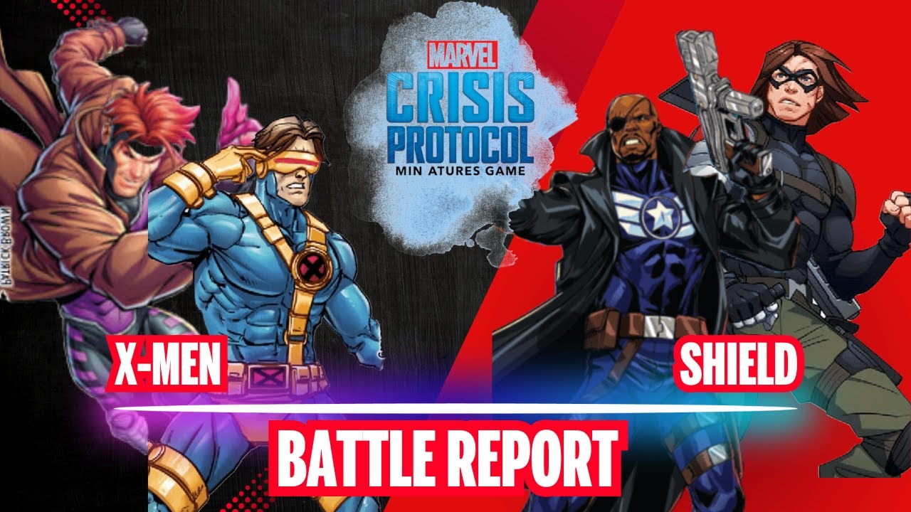 Marvel Crisis Protocol Battle Report X Men vs Shield S05E27