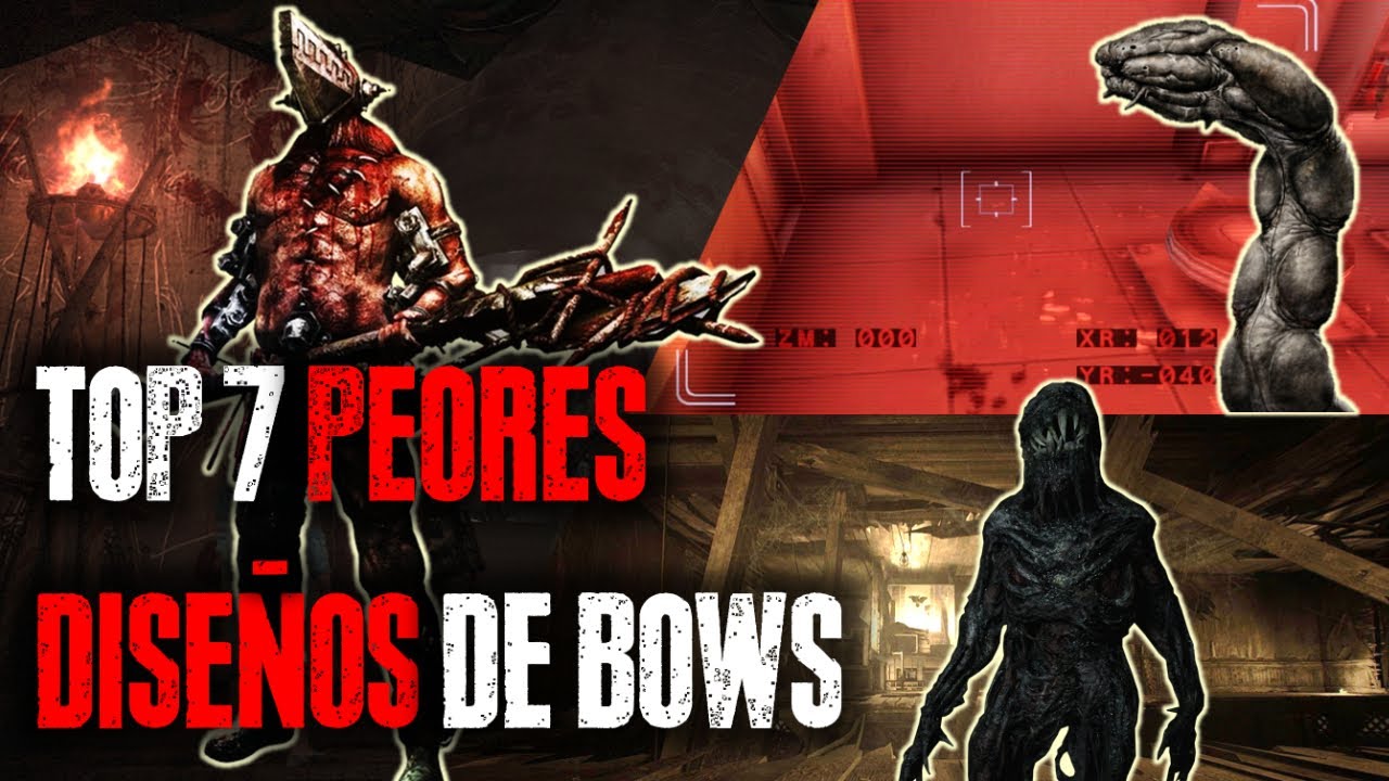 LOS 7 PEORES DISEÑOS DE CRIATURAS de RESIDENT EVIL