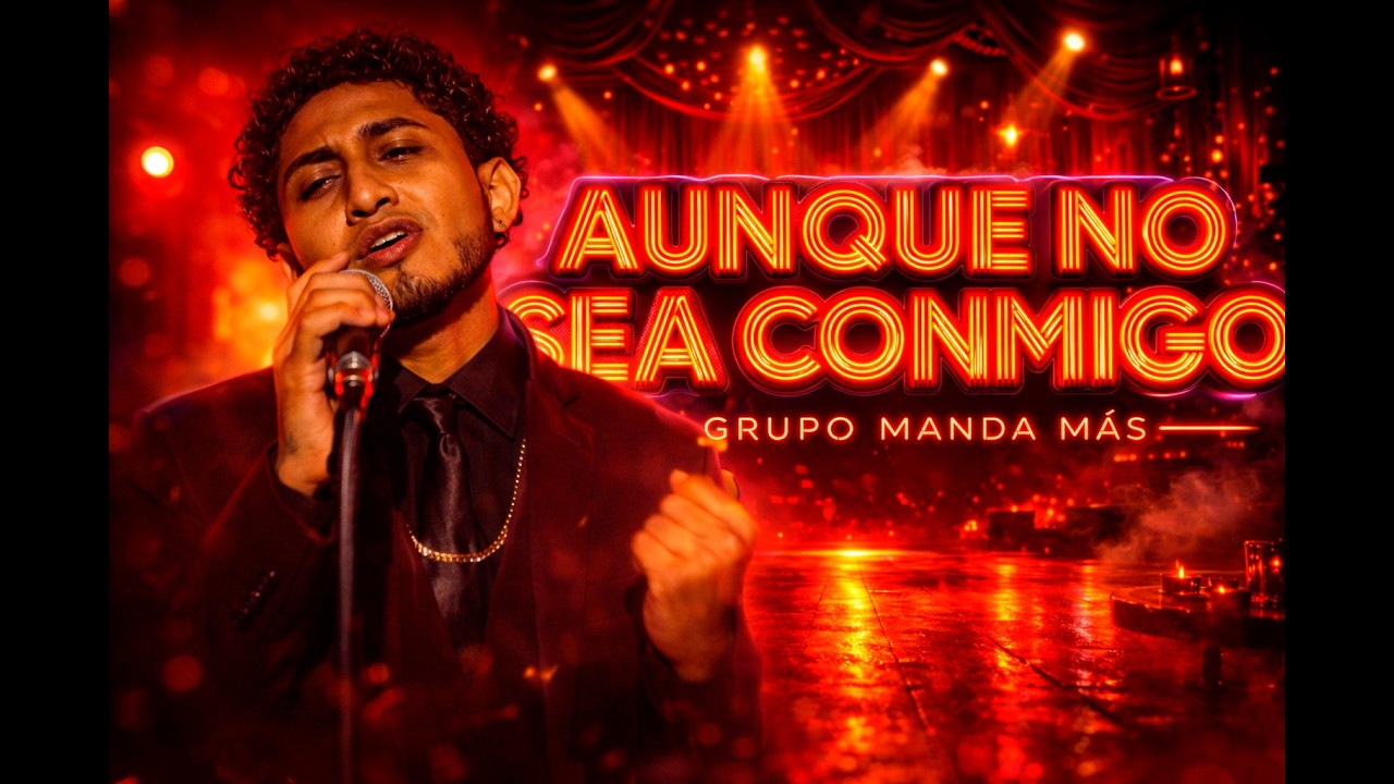 Aunque No Sea Conmigo - Grupo Manda Más (Video Oficial)