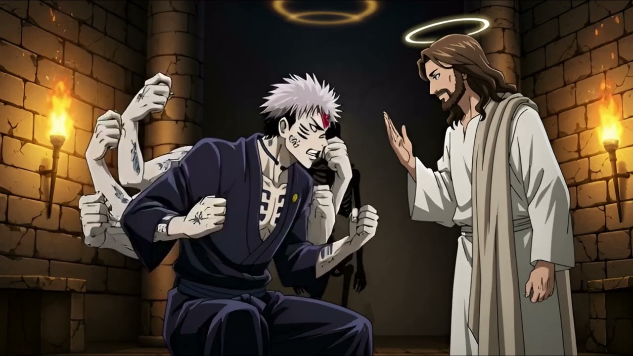 WHAT IF RYOMEN SUKUNA MET JESUS?
