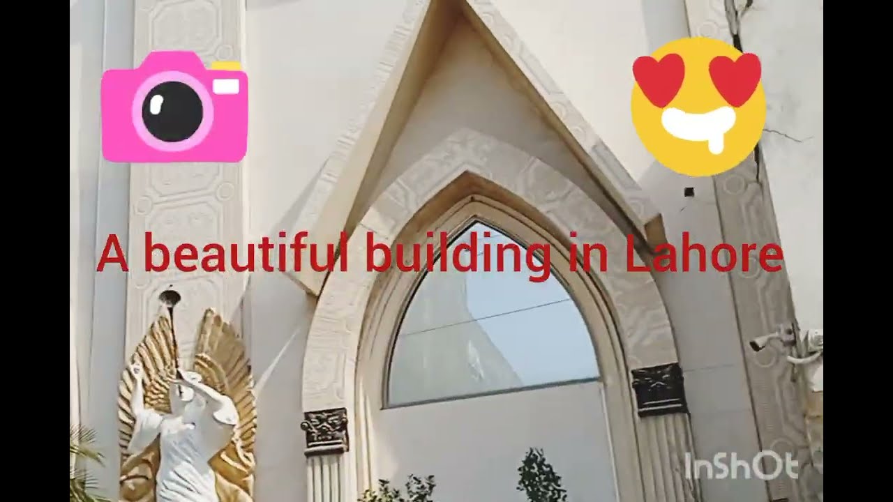 A beautiful building in Lahore #delicious travel and treat snaps #architexture#viral video 
