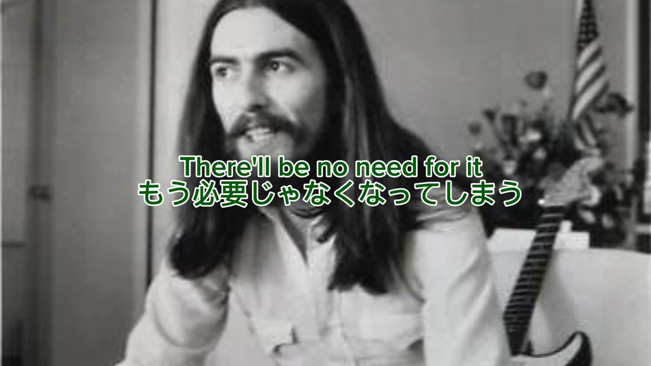 和訳　art of dying george harrison