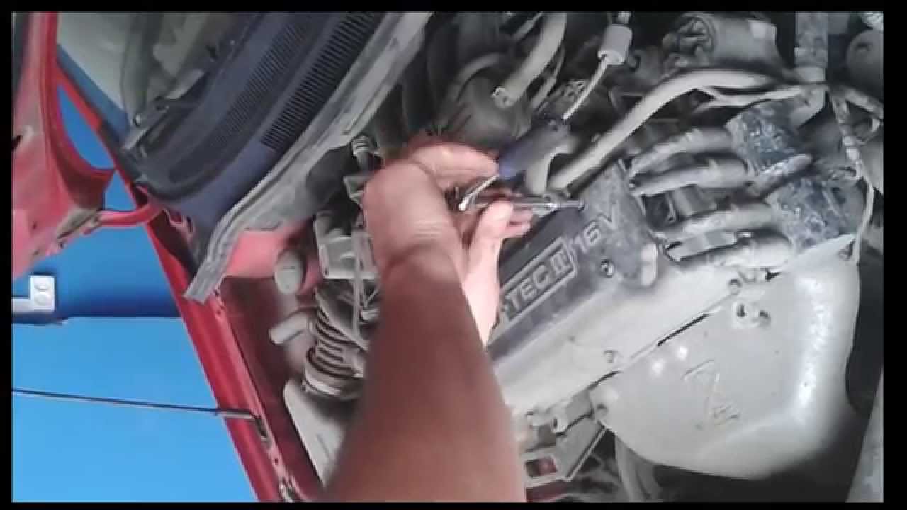 Жужа) Шевролет Авео 1.2 замена свечей