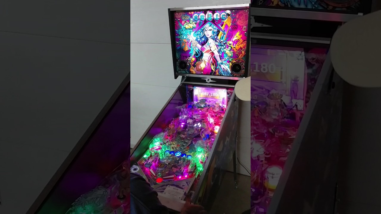 Magic Girl pinball protype (ultra-rare)