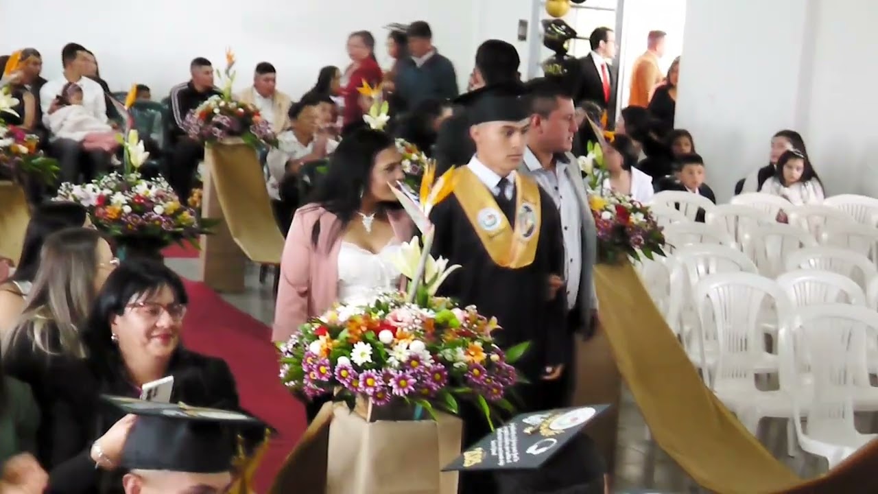 Ceremonia de graduación I.E Jose Maria Silva Salazar 2025 Buena Vista