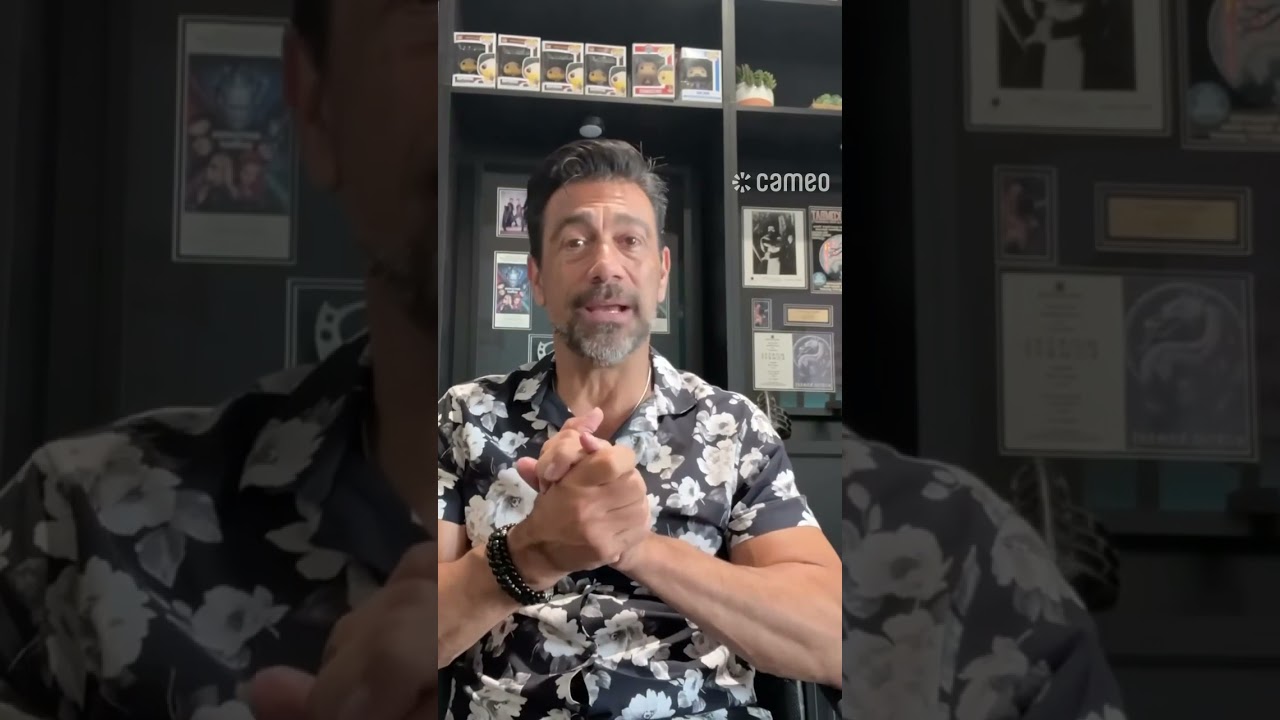 Shi Han Chris Casamassa 32 birthday wish from cameo Red Dragon Karate