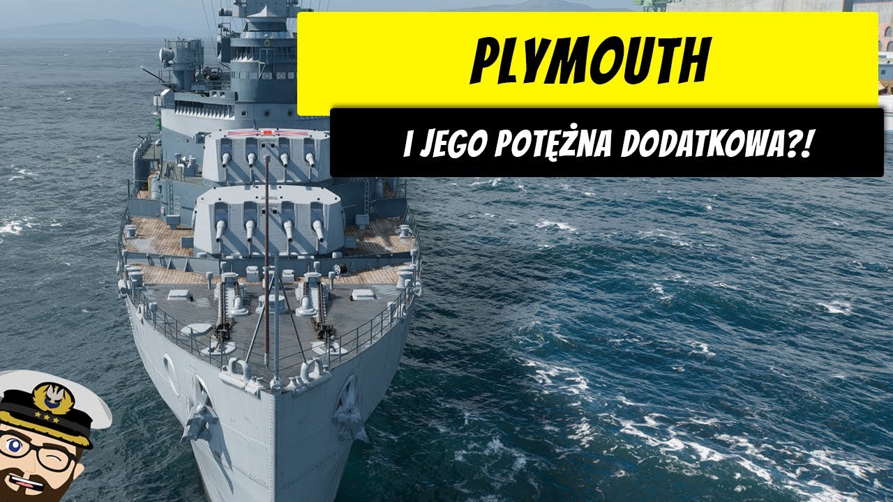 Plymouth i jego potężna DODATKOWA?! | World of Warships