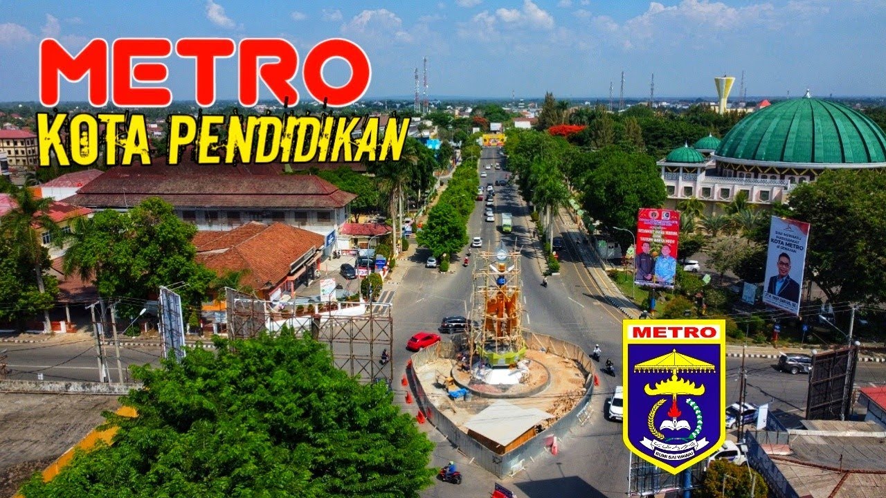 Landmark  Kota Metro 2024, Tugu Pena  Kota Makin di Perbesar, visi Kota Pendidikan Makin bersinar