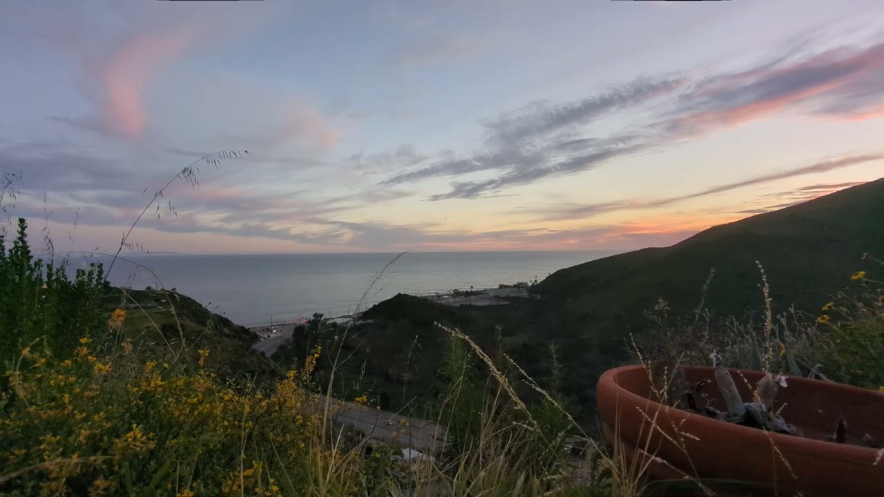 Malibu Sunset 4k
