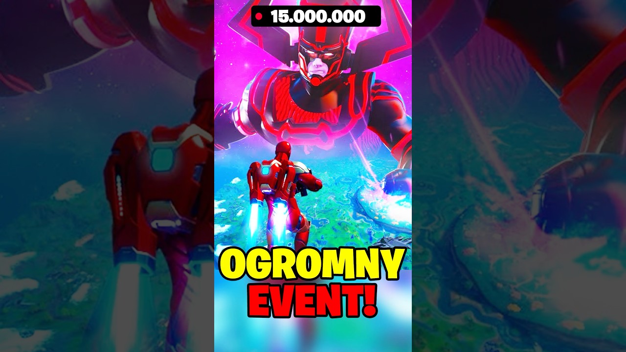 TEN EVENT w FORTNITE PRZEBIŁ WSZYSTKIE! #shorts