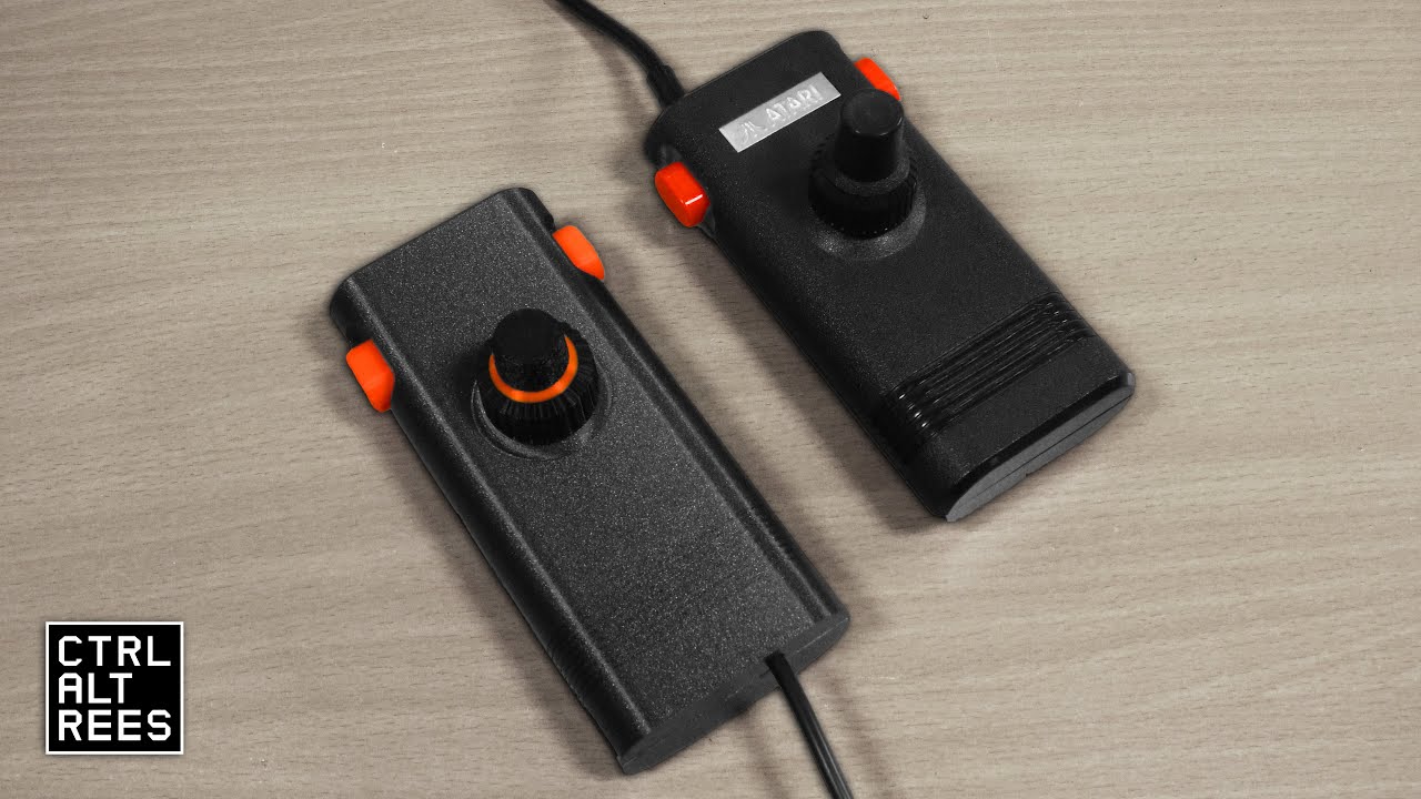 This Brand New Take On A Rare Atari Controller Is Amazing!