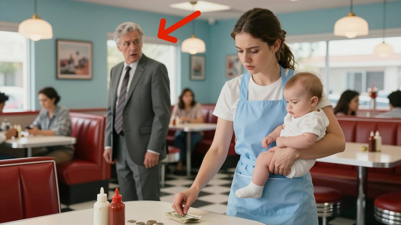 Billionaire Left a $O Tip But the Single-Mom Waitress Found a Secret Note Under His Plate