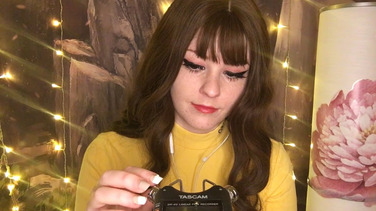 ASMR Tascam Mic Tapping ! ACMP постукивание микрофона ! マイクタッピング !