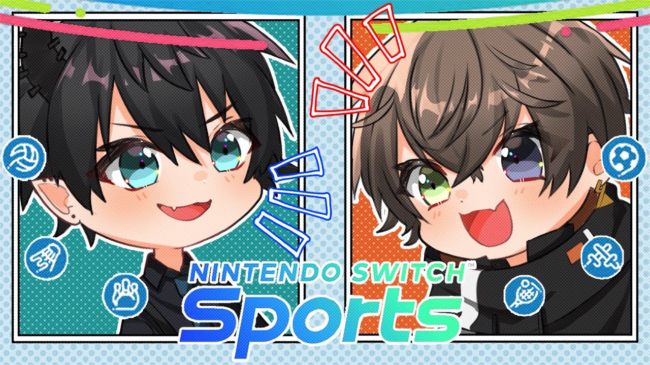 SWITCH SPORTS AGAINST REN【NINTENDO SWITCH SPORTS】【NIJISANJI EN | Alban Knox】
