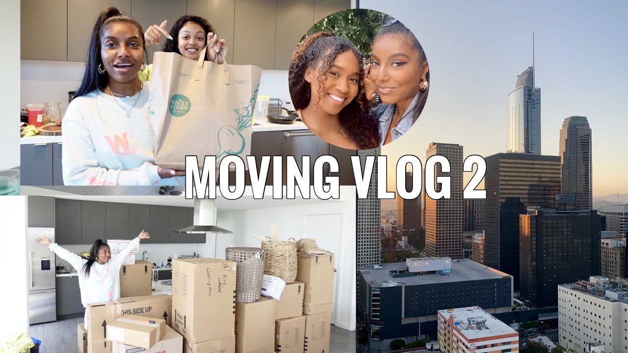 MOVING VLOG #2 | Unpacking, Making New Friends, Moving Drama!!