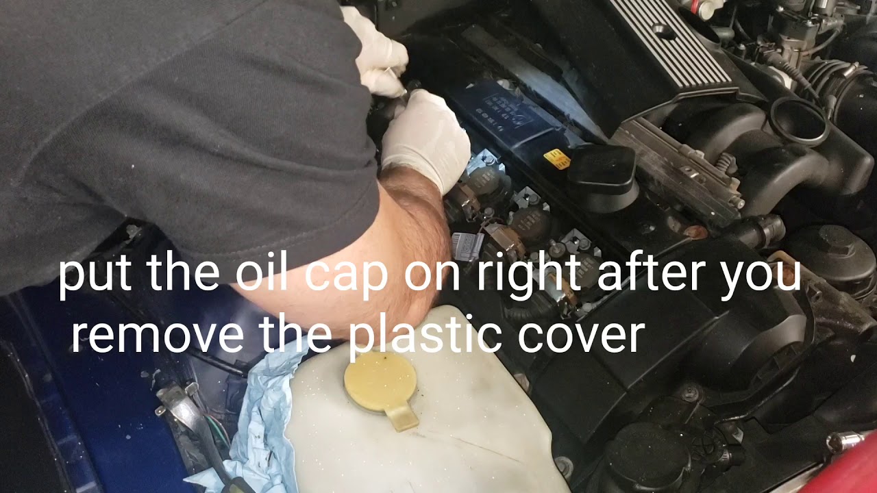 1997 BMW Z3 2.8 Roadster spark plug replacement