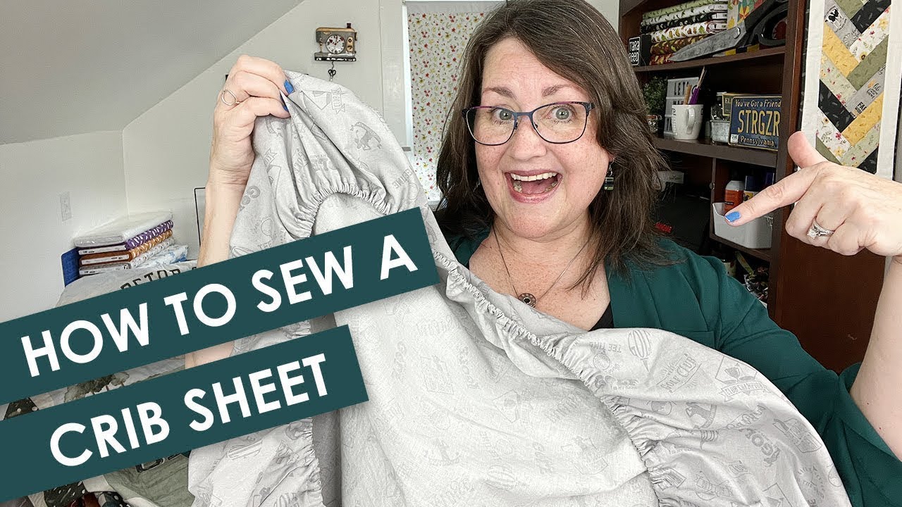 Как сшить простынь в детскую кроватку своими руками