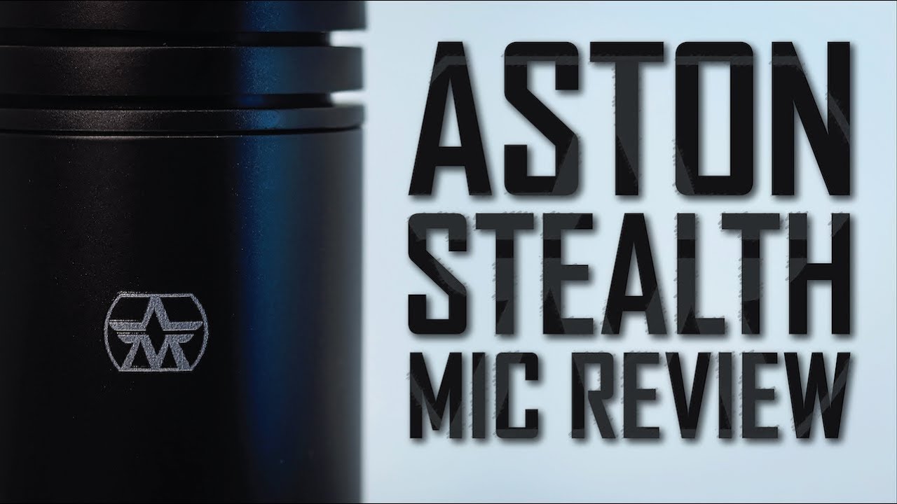 Aston Stealth Dynamic Broadcast Microphone Review / Test (Could it be better than the RE20 or SM7b?)
