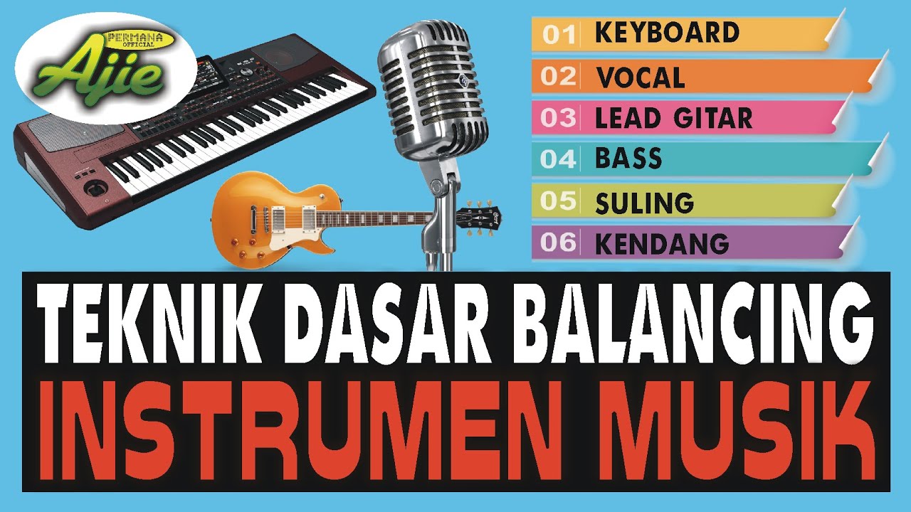 PEMBAGIAN INSTRUMENT MUSIK : TEKNIK DASAR BALANCING (PART-01) || TIPS & TRIK || #BELAJARAUDIO #093