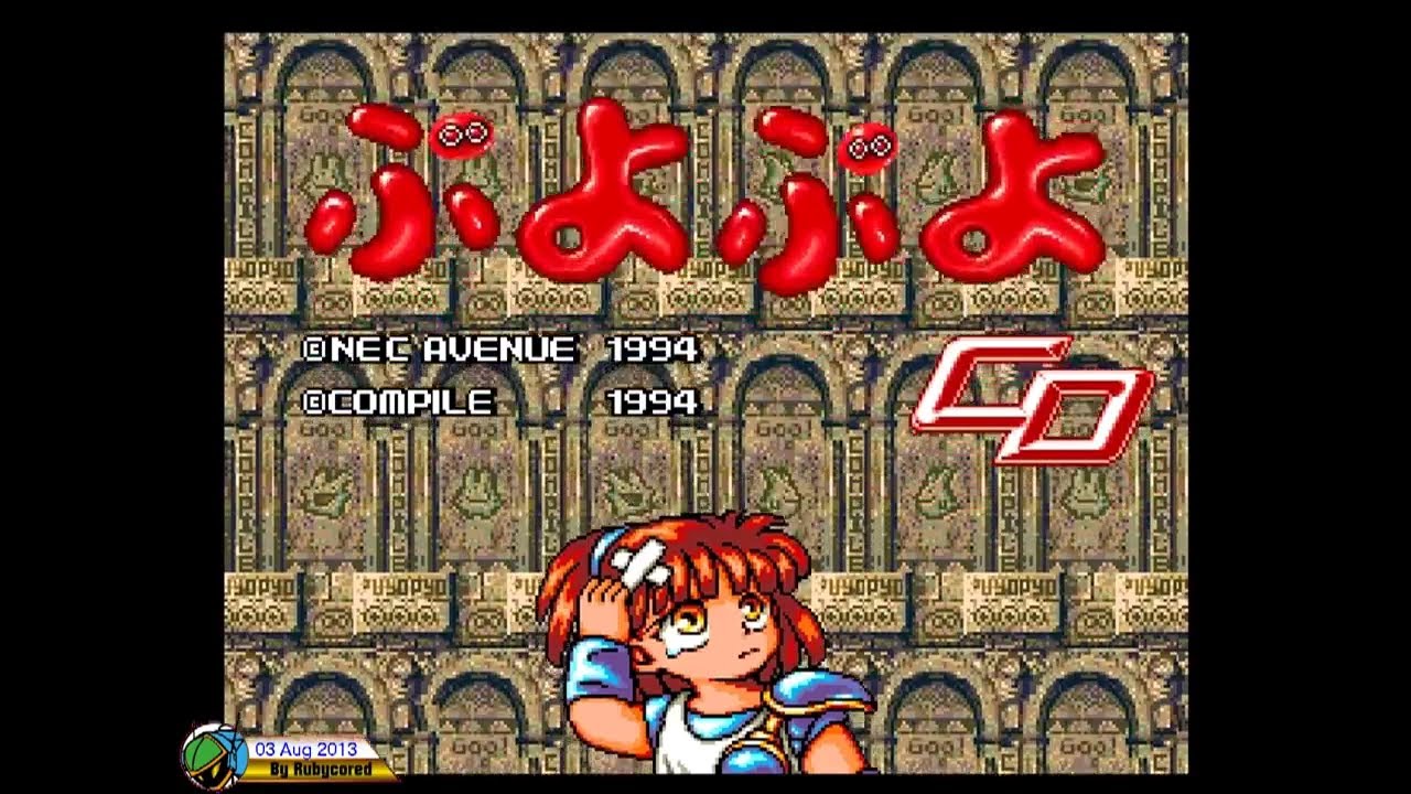 Puyo Puyo CD (1994, PC-Engine) - 2 of 3: Original Version [720p60]