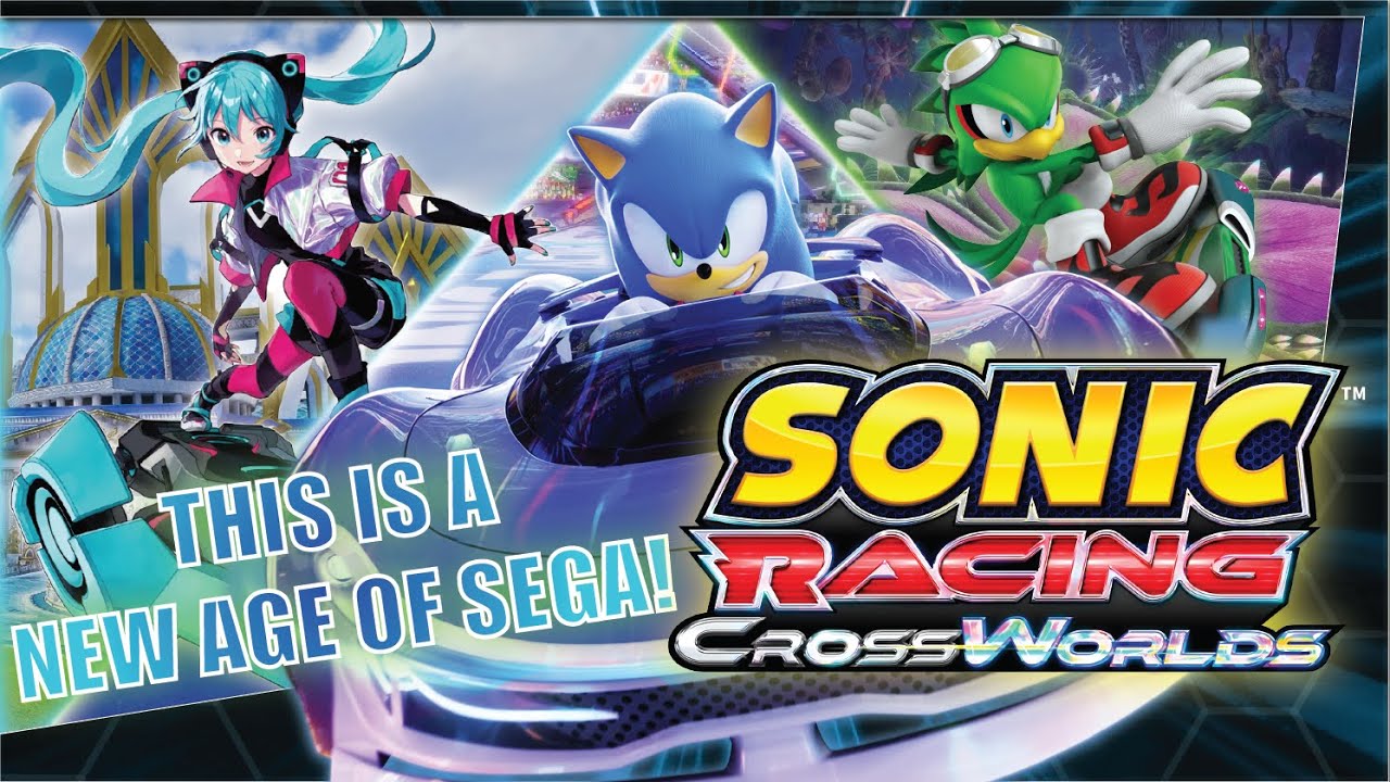 Sonic Racing: CrossWorlds — просто бомба!